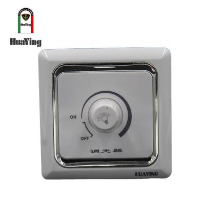 China ABS/PC Plastic 86*86mml 250V 300W Wall Led Dimmer Light Dimmer Controller Switch for sale