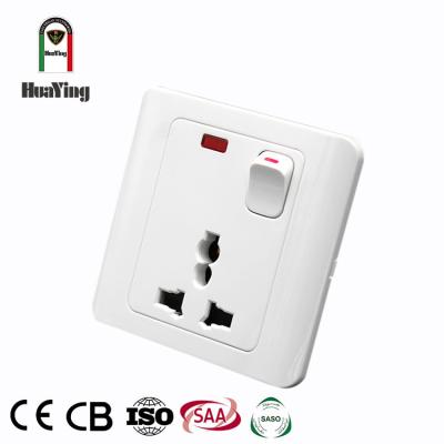 China China 3 Pin Home Electrical Multifunctional Power Socket Wall 3 Pin Multi Switch Socket for sale