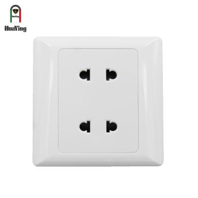 China Home Electric 250V 10a Two Two Pole Ellipse Wall Outlet for sale