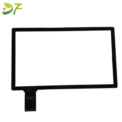 China Support win7 multi points 14 touch screen usb touch tft capacitive glass lcd module for sale