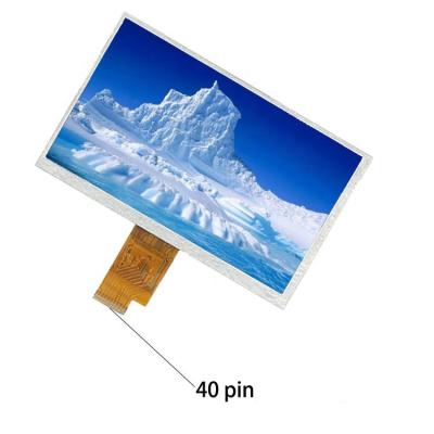 China 7 inch LCD 1024*600 IPS tft 40 dots LVDS interface capacitive touch screen 7 inch screen for sale