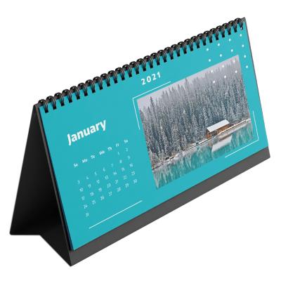 China Custom Calendar Table Calendar Printing Wholesale Office Table Calendar Printing 2021 for sale