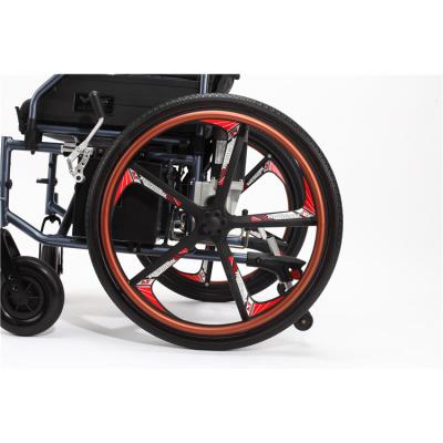 China Aluminum Stable Folding Lightweight Power Wheelchair Recovery Treatment for sale