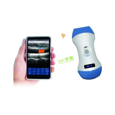 China Probe Doppler Ultrasound Scanner Machine Wireless Handheld Ultrasound Scanner for sale