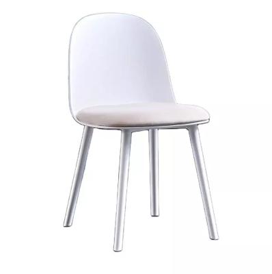 China Wholesale Home Furniture PP Cooling Chair With Soft Cushion Restaurant Dining Plastic Chair Kitchen Chair for sale