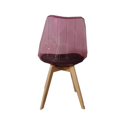 China Adjustable Modern Italian Style Tulip Flower Chair Tulip Legs Retro Chairs (Others) Style Dining Chair for sale