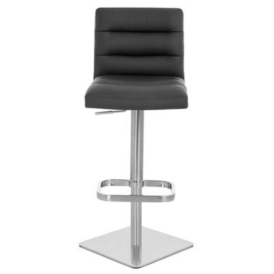 China Modern Widely Used Leatherette Height Adjustable Bar Stool Chair for sale