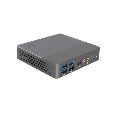 China Jasper Lake N5095 LPDDR4 Win10 Mini PC 2022 Barebone PC Mini Portable 4G+32G Barebone PC Mini Gaming for sale