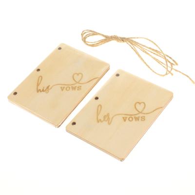 China Valentine's Day Creative Wood Gift DIY Greeting Card Wooden Hand Writing Hotel and Resort Hand Writing Greeting Card Wooden Wedding Card for sale