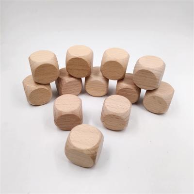 China Beech Wood 30mm Wood Blank Die Cut Dies Customized Wooden Natural Unfinished Dies Wood for sale