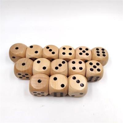 China Custom Games 30mm Wooden Dots Dies Cut Black Dot Dies Hot Stamping Wholesale Bulk Wooden Dots for sale