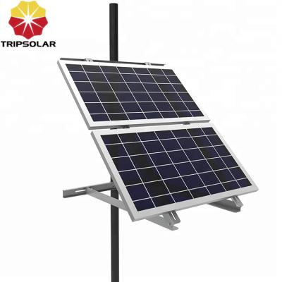 China Easy Install Solar Panel Pole Mount Bracket for sale