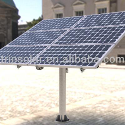 China Easy Install Solar Panel Pole Ground Bracket Mounting System For Simple Mounting for sale