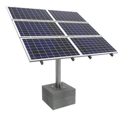 China Easy Install Solar Panel Poles Frame Frames For Ground PV Mounting for sale