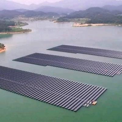 China HDPE Photovoltaic Solar Panel Floating Mounting System On Water for sale