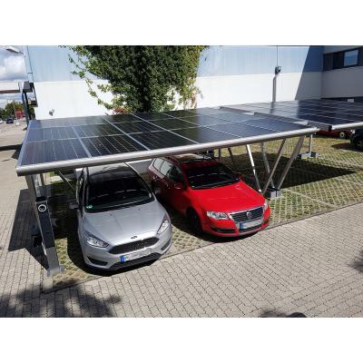 China AL6005-T5; SUS 304 low price car park car park parking lot canopy solar energy for sale