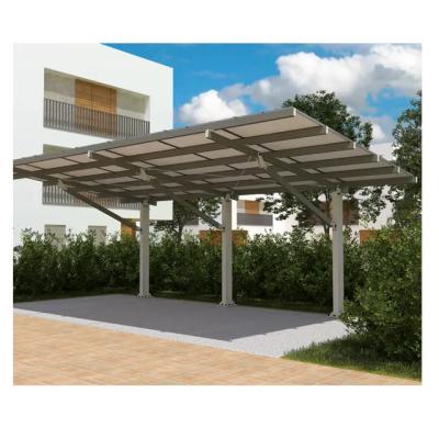 China AL6005-T5; SUS 304 Standard Competitive Price Parking Lot Solar Aluminum Structure Racking Carport System for sale