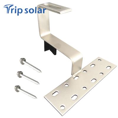 China Commercial Solar Panel Tile Roof Hook Kit for sale