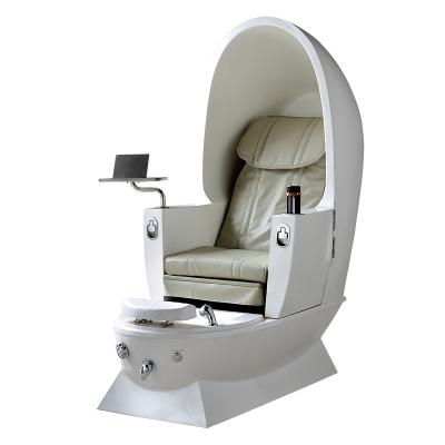 China European unique multifunctional electric foot spa massage egg pedicure chair for nail salon for sale