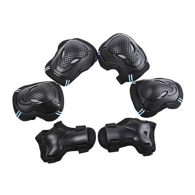 China Provide Sports Pad 6 Pack Protective Gear Set with Knee Wrist Elbow Safety Pad Kit forTeenager Skating, Cycling, Skateboard, Roller Skating for sale