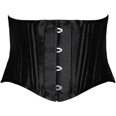 China Antibacterial Wholesale OEM Body Shaper Orthopedic Locking Corset Curves Steel Boned Waist Trainer for sale