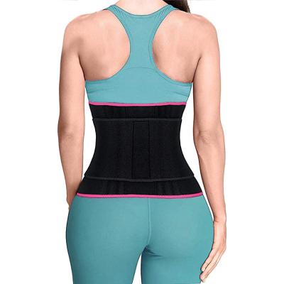 China YIANNA Adjustable Waist Trainer Belt for Women Body Shaper Belly Wrap Sauna Slimming Waist Trimmer Belt for sale