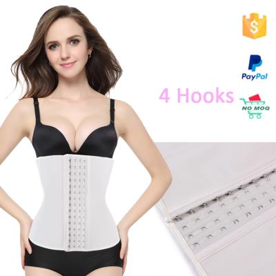 China New Design YIANNA 9 Latex Waist Trainer Steel Boned Slimming Corset Antibacterial for sale