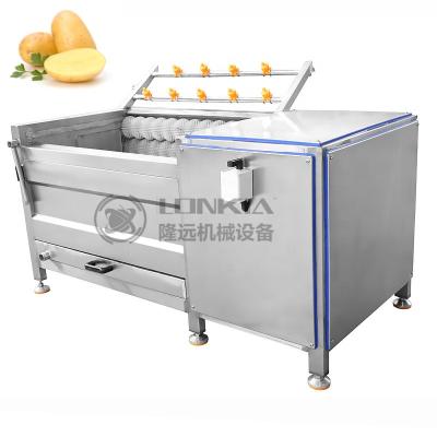 China Labor-saving Carrot Taro Washing Peeling Root Vegetable Machine for sale