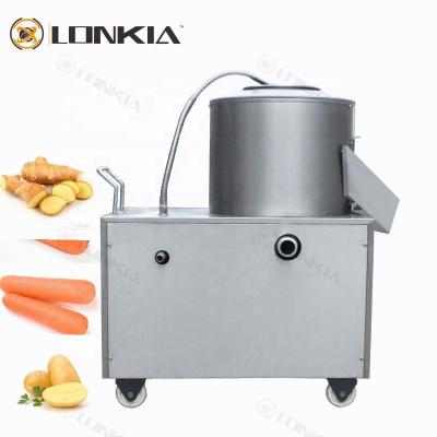 China Automatic potato processing potato washing and peeling machine making potato peeling machine en venta