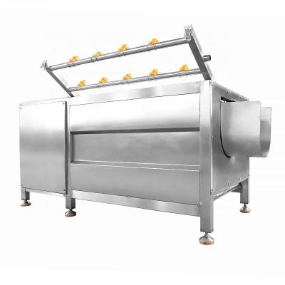 China High efficiency vegetable washing machine multifunctional cassava potato washing peeling machine carrot brush seal price for sale