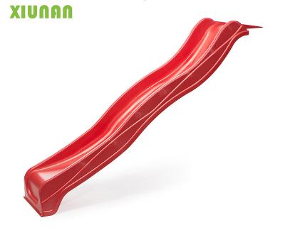 China Modern Outdoor Furniture Kids Outdoor Playground Garden 2.2m Wavy Kids Slides for sale