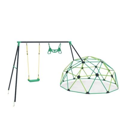 China Modern Outdoor Furniture XIUNAN XCF004 Sport With Swing Set Kids Climbing Dome Kids Dome Home Outdoor Playground Climbing Equipment Climbing Frames for sale