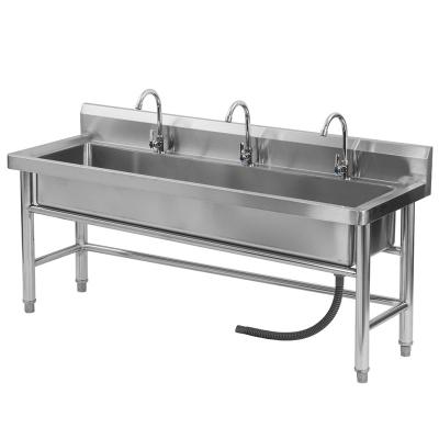 China Without School Commercial Hospital Restaurant Sink Kitchen Faucet Stainless Steel Outdoor Sink for sale