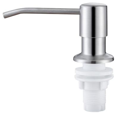 China Foam Soap Dispenser Tube Liquid Stainless Long Press Main Soap Dispenser For Kitchen Bathroom Sink for sale