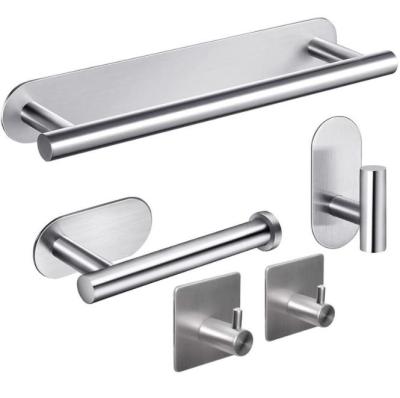 China Towel Rodless Faucet 304 Stainless Steel Towel Holder Toilet Rack For Bathroom Use for sale