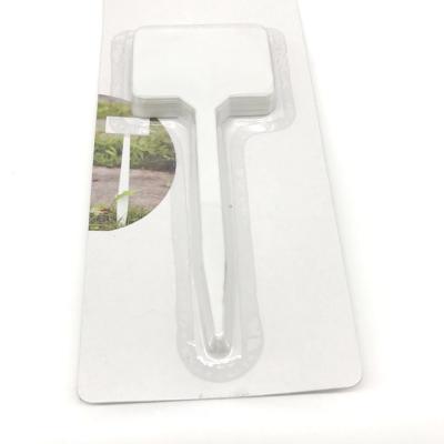 China Plastic PP T Shape Garden Label Plastic Garden Tags Plant Label for sale