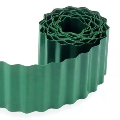 China Easily Assembled Flexible Size PP/PE Colorful Garden Customer Lawn Edging Plastic Barrier for sale