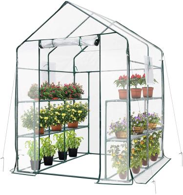 China Sustainable Green Plastic Greenhouse Hedge Garden Walkway For Planting Breeding for sale