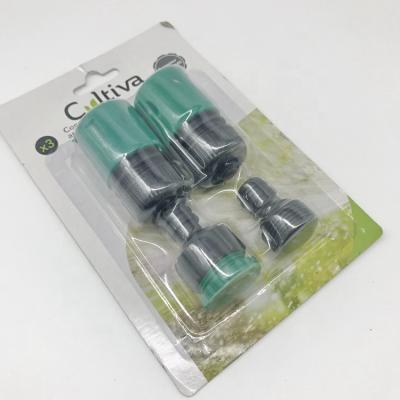 China 4PCS Garden Hose Connector Adapter Flexible Hose Connector Plastic Adjustable Fittings Quick Release Garden Water Gun for sale