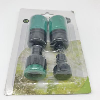 China 4PCS Plastic Garden Irrigation Water Hose Quick Connector / Adapter / Fitting for sale