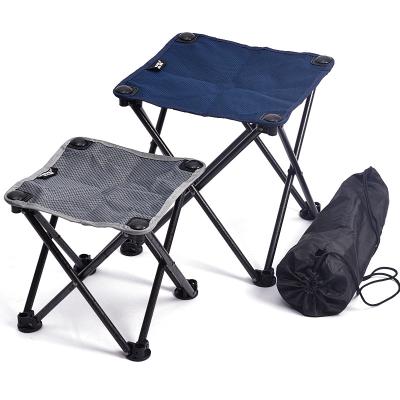 China Outdoor Folding Portable Travel Train Chair Camping Fishing Chair BBQ Chair Stool Lightweight Folding Stool for sale