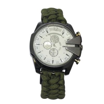 China Items Waterproof Women Gift Multifunctional Paracord Watches, Personalized Products Outdoor Paracord Survival Watch for sale