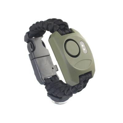 China Wholesale Outdoor Sports Mountaineering Wristband with Alarm, Daily Use Gift Items Disaster Wristband Alarm Survival Wristband for sale