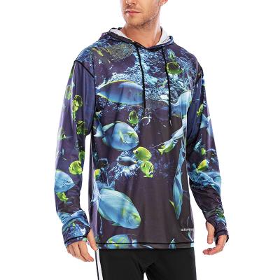 China Factory Direct Sales Custom Bulk Printing Men's Breathable Sublimation Polyester Sweatshirts Pullover Hoodies for sale