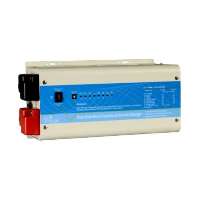 China YIY HP Series 1000w 12v 24v Mini Low THD Pure Sine Wave Inverter With AC Battery Charger 362*173*135mm for sale