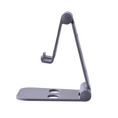 China Hot Selling Fashionable Portable Mobile Phone Bracket Adjustable Folding Promotion Mobile Phone Desk Stand for sale