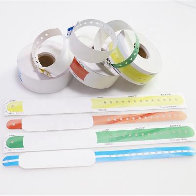 China Optional Rfid Hospital Thermal Wristbands Wristbands Identification Europe Patient Use for sale