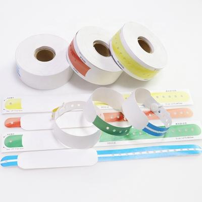 China Europe Thermal Transfer Printing Disposable Hospital ID Band Wristbands Patient ID Band Medical Band Wristbands For Adult for sale