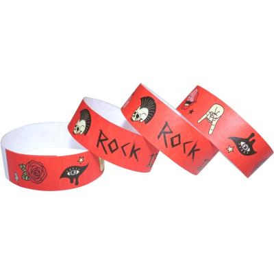 China Wristband Manufacturer Folk Art Wholesale Event Thermal Wristbands for sale