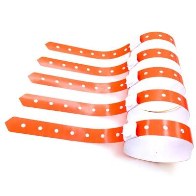 China Wholesale Promotion Plastic Wristband Vinyl ID Wrist Band Printing, PVC Wristbands For Events for sale